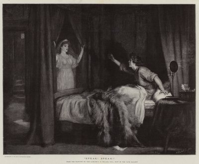 話す！話す！ 作： John Everett Millais